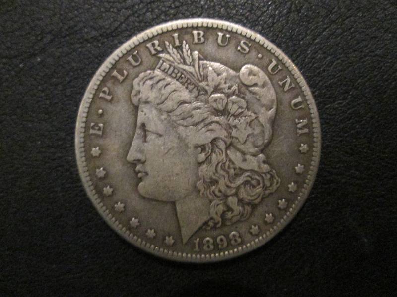 1898 S Morgan Dollar...