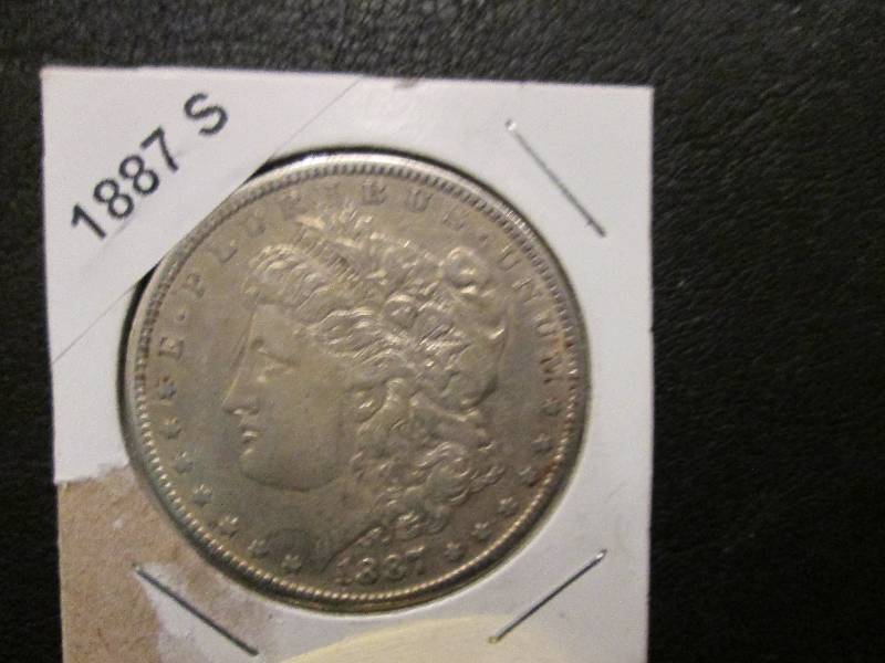 1887 S Morgan Dollar...