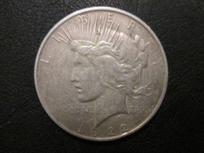 1922 D Peace Dollar...