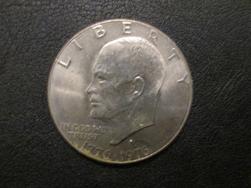 Bicentennial D Eisenhower Dollar...
