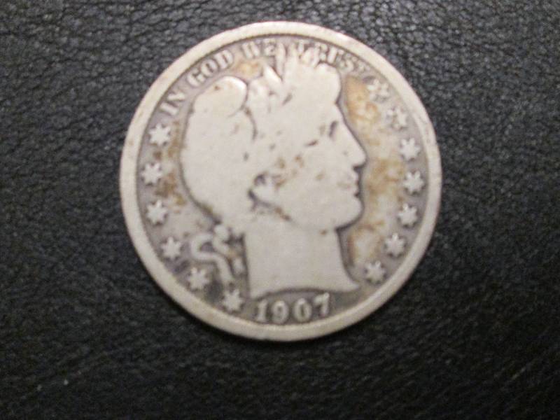 1907 S Half Dollar...