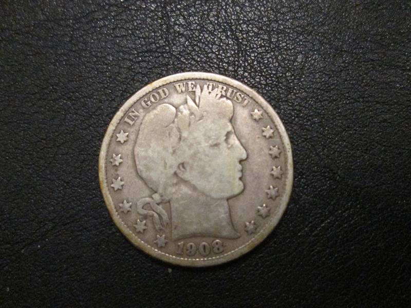 1908 D Half Dollar...