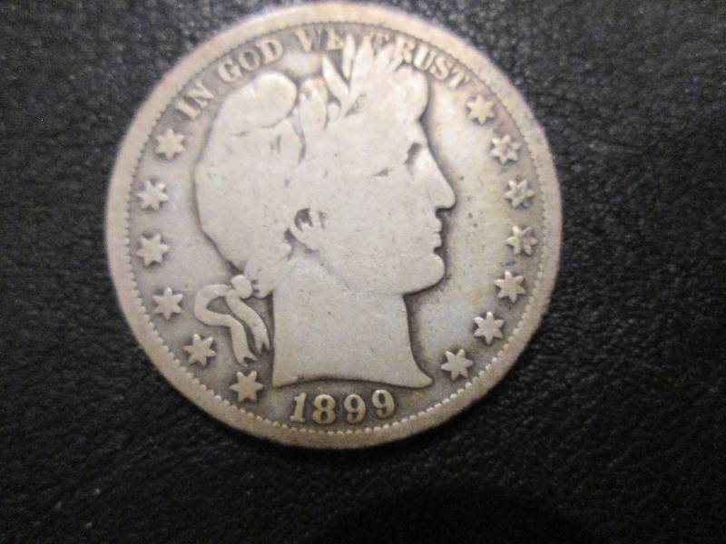 1899 S Half Dollar...