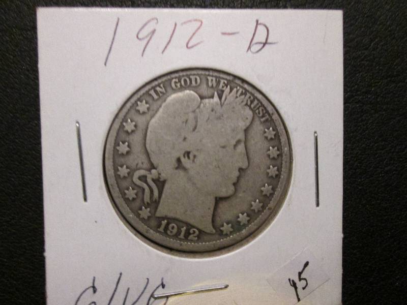 1912 D Half Dollar...