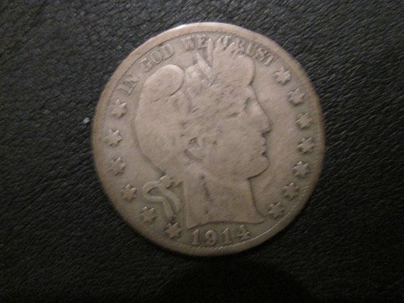 1914 S Half Dollar...