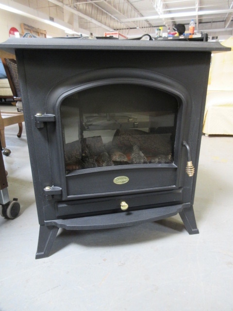 lot 107 image: PORTABLE FIREPLACE HEATER