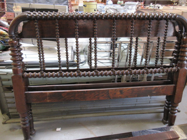 lot 114 image: JENNY LIND STYLE BED