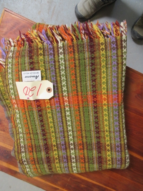 lot 120 image: AMANA WOOLEN MILLS BLANKET