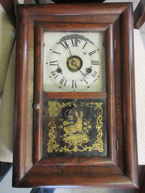 lot 117 image: VINTAGE SETH THOMAS WALL CLOCK