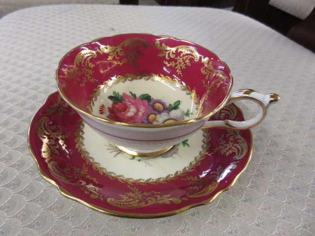 lot 160 image: PARAGON CUP AND SAUCER