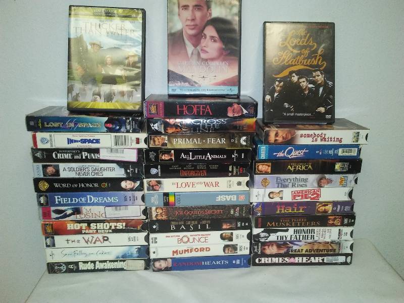 lot 59 image: VHS Movie Tapes, DVDs, CD, complete box sets and more
