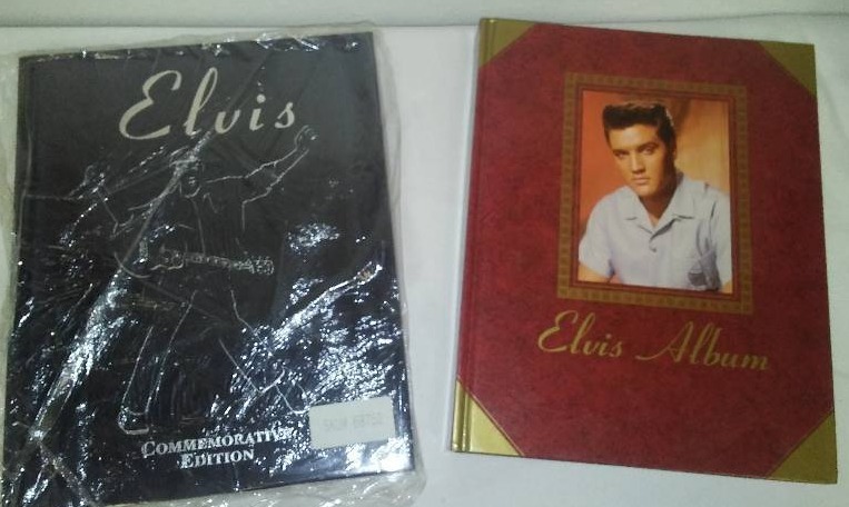 lot 28 image: Elvis Books (2)  Crisp, Clean, Excellent Condition, NewLike New