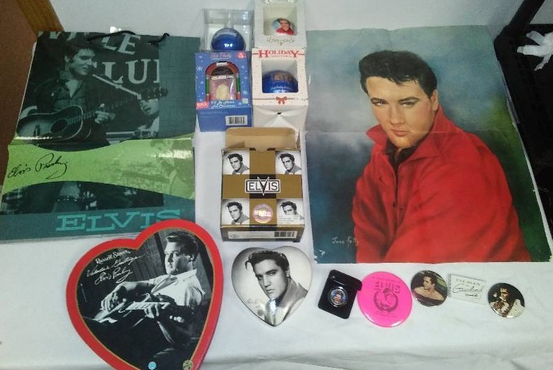 lot 34 image: Elvis Presley collage