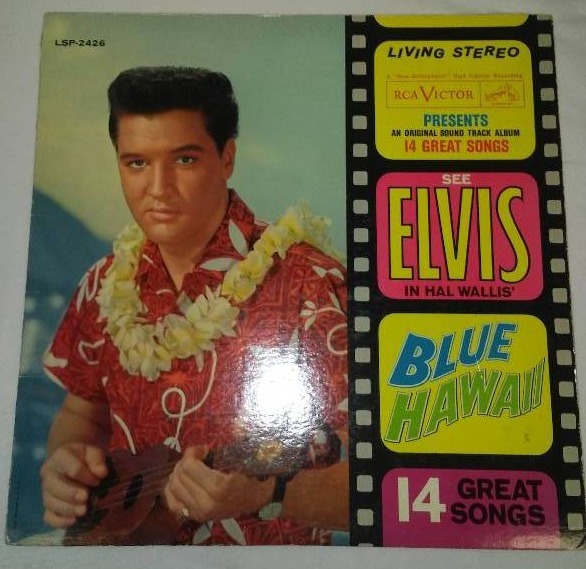 lot 36 image: Elvis Presley Blue Hawaii LP