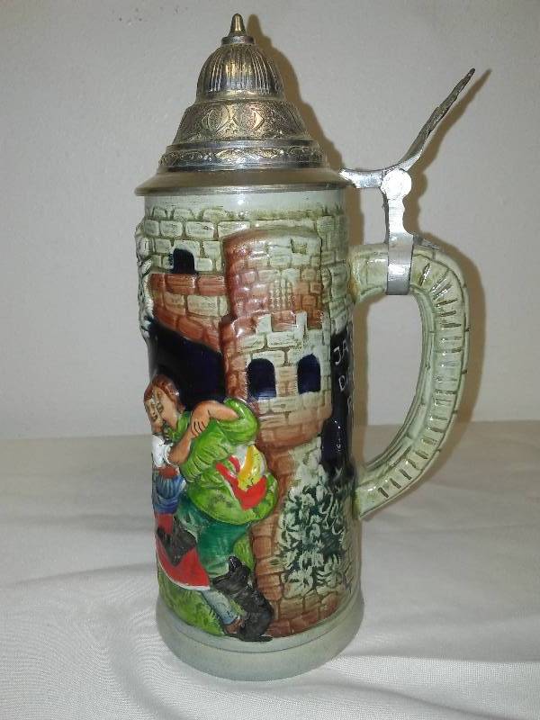 lot 68 image: Beer Stein made in Germany