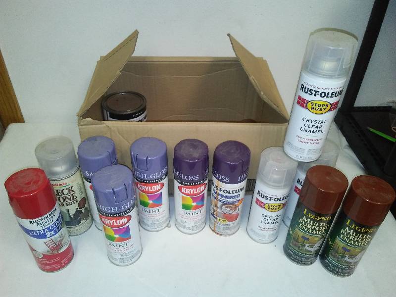 lot 134 image: Spray Paint, (16 cans)