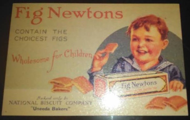 lot 53 image: Fig Newton Sign by Nabisco National Biscuit Company