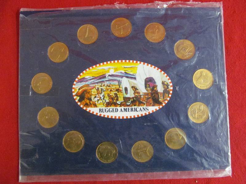 lot 29 image: Rugged Americans coins