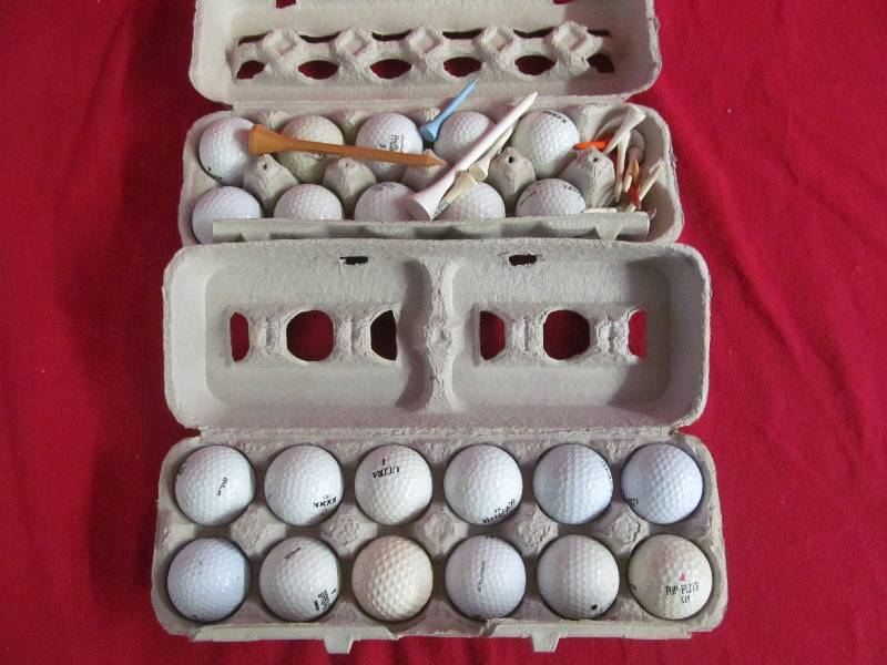 lot 72 image: golf balls