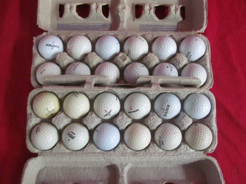 lot 74 image: golf balls