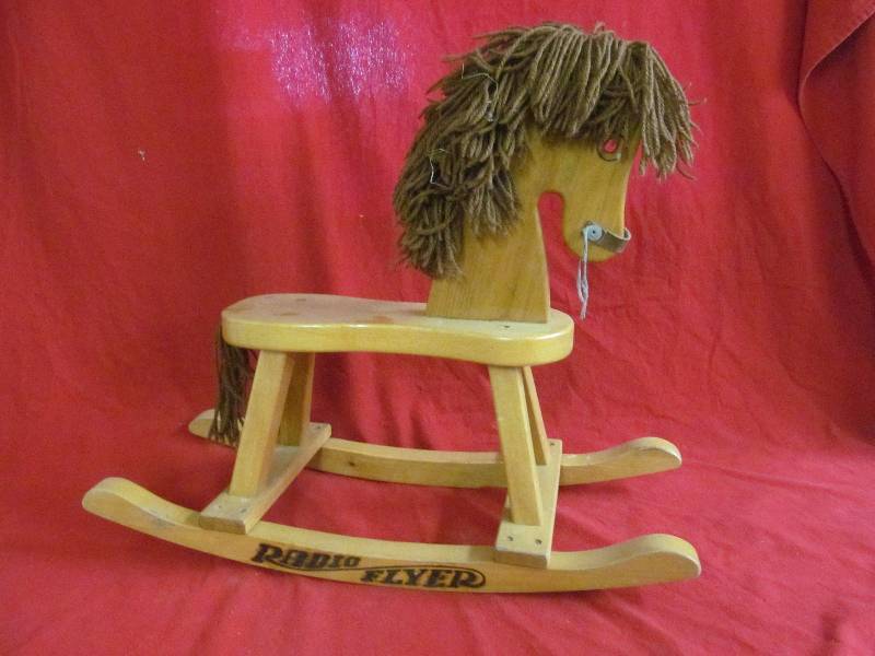 lot 139 image: rocking horse