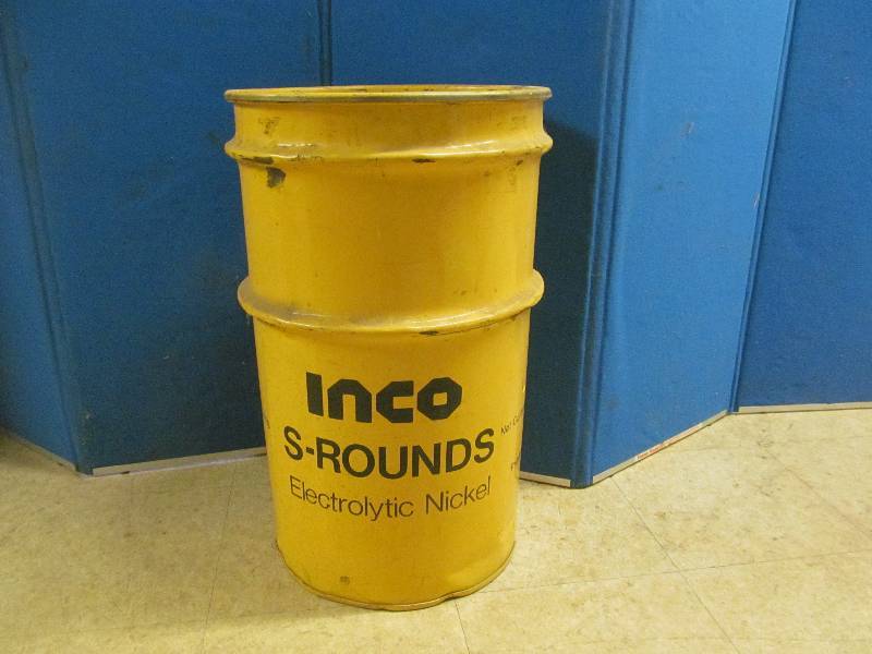 lot 140 image: steel drum