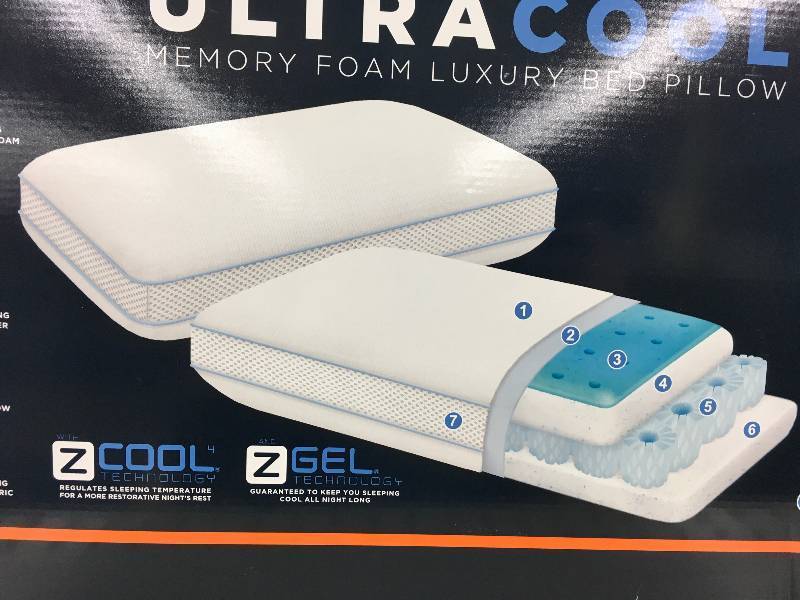 lot 60 image: SINOMAX DORMEO PILLOW, MSRP $29.99