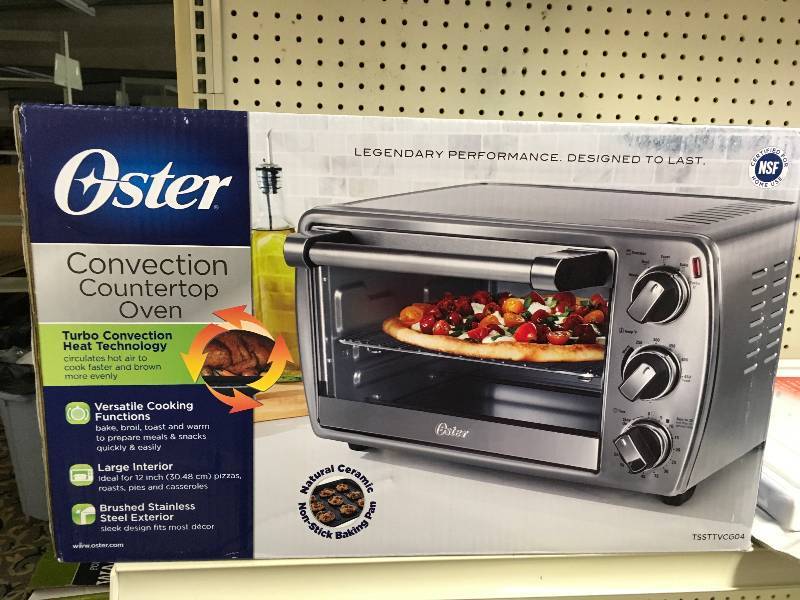 lot 78 image: OSTER COUNTERTOP OVEN, MSRP $49.99