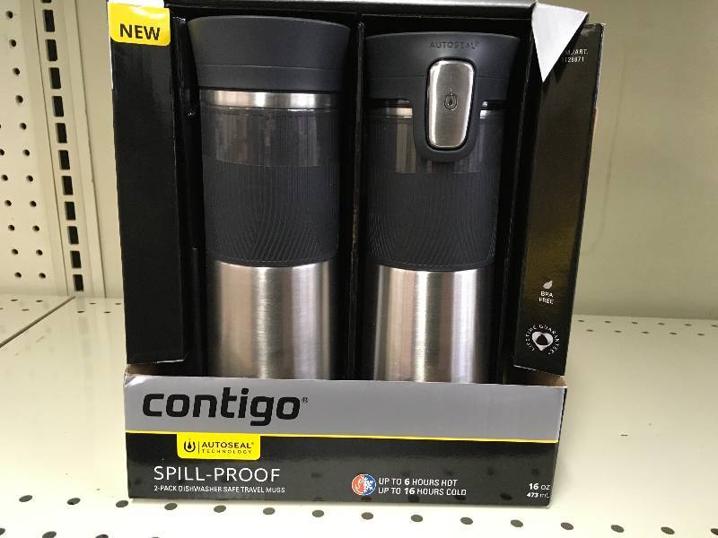 lot 84 image: CONTIGO COFFEE MUGS