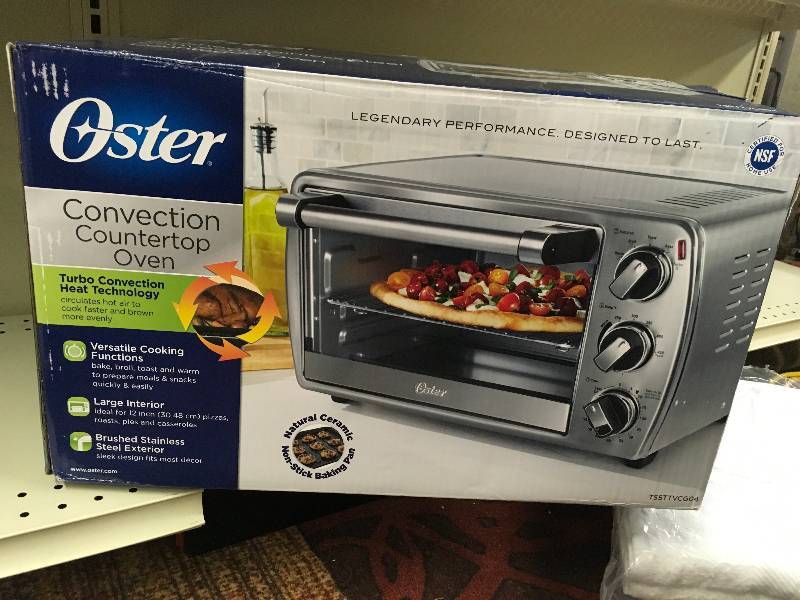 lot 92 image: OSTER COUNTERTOP OVEN, MSRP $49.99