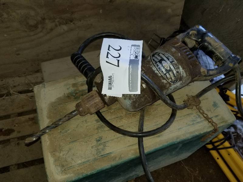 Portable Electric 12in. Cap HD Drill