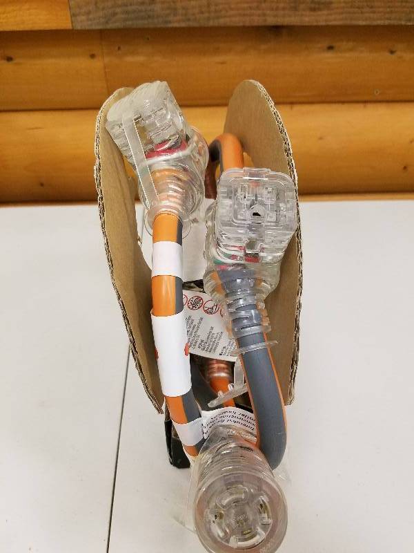 lot 11 image: Extension and Generator Cord Bundle