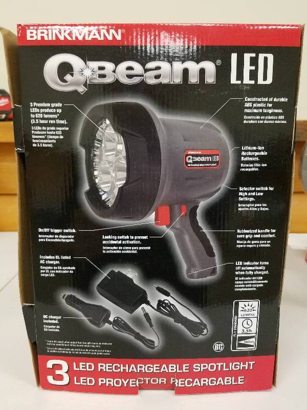 lot 33 image: Brinkmann Flashlights Q-Beam Spotlight Blacks