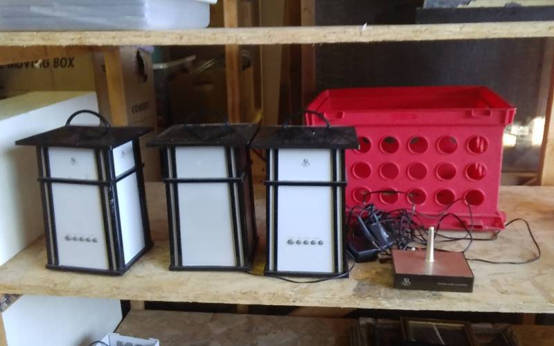 lot 20 image: 3-Acoustic Wireless Outdoor Speakers