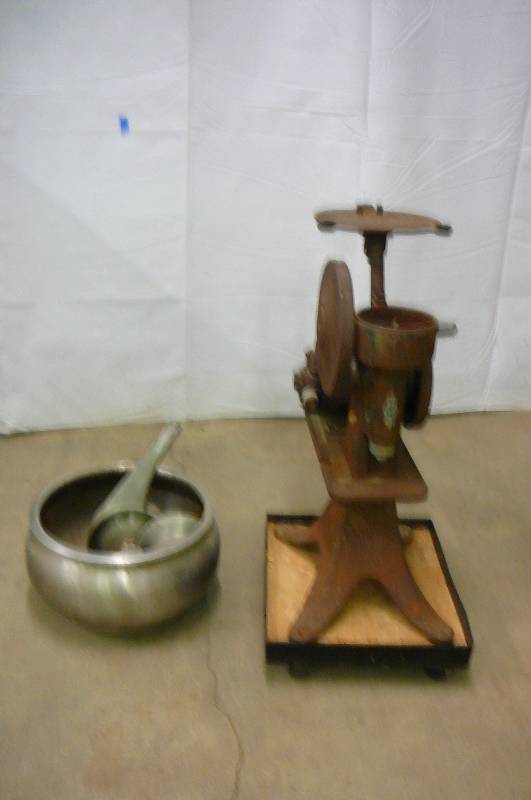 lot 24 image: Cream Separator and parts