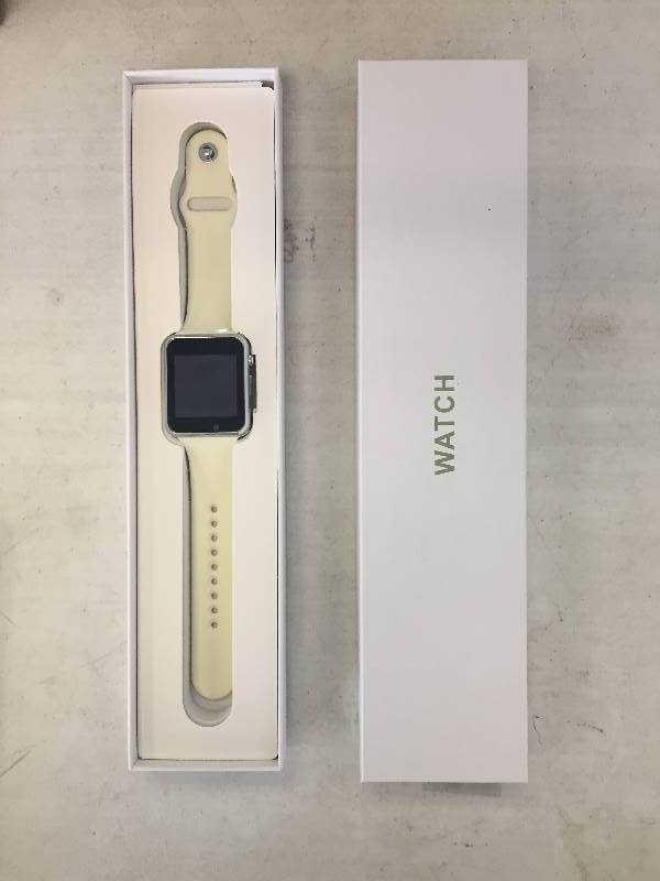 BRAND NEW BSWG10 Bluetooth Smart Wrist Watch With Camera (WHITE)