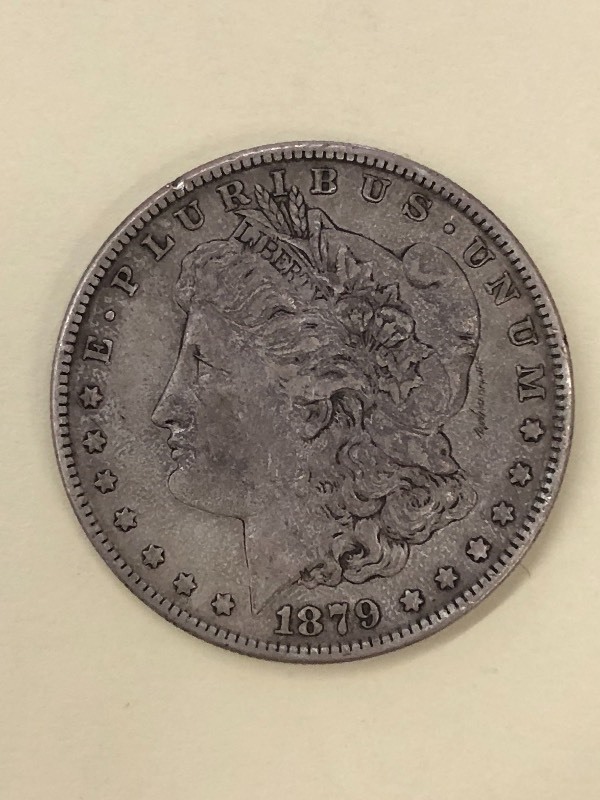 1879-S Morgan Silver Dollar ...
