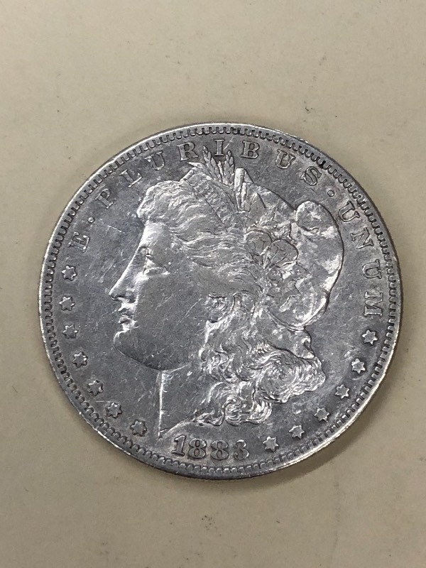 1883-S Morgan Silver Dollar ...