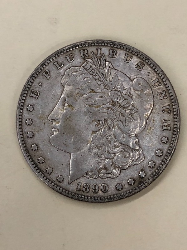 1890-S Morgan Silver Dollar ...