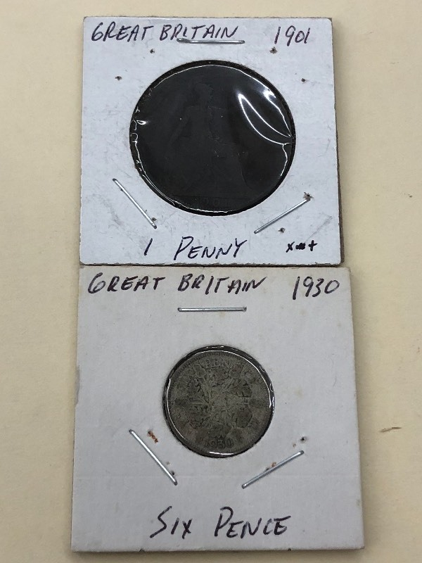 Great Britain Silver Six Pence 1930...