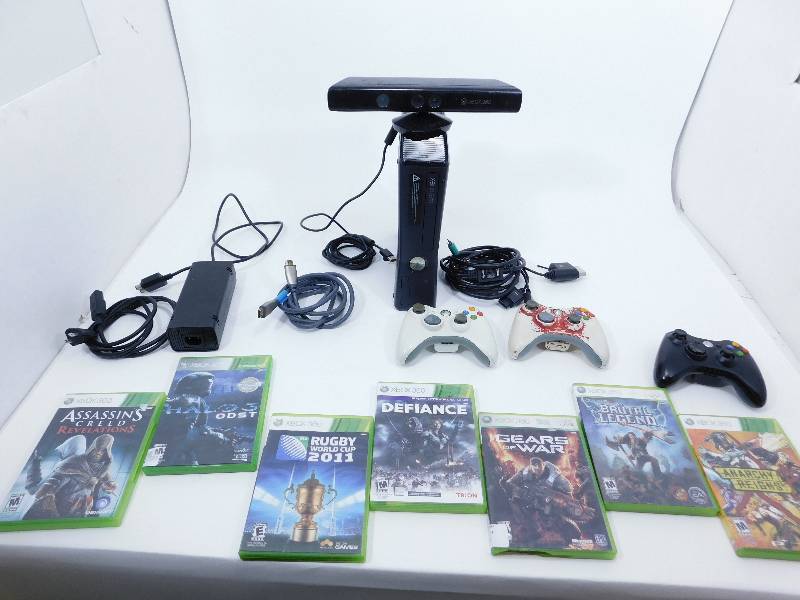 lot 11 image: XBOX 360 and Games