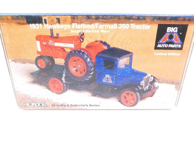 lot 74 image: 1931 Hawkeye FlatbedFarmall 350 Tractor