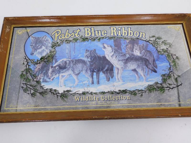 lot 86 image: 1990 Pabst Blue Ribbon Sign