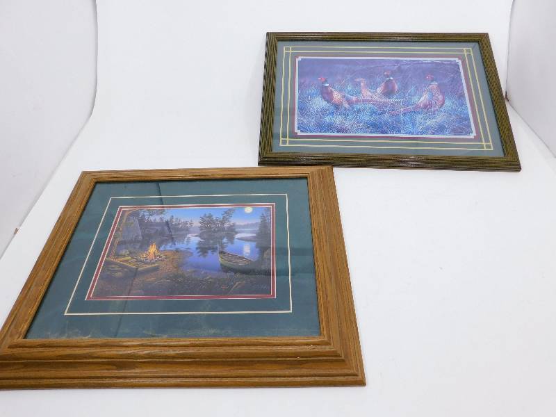 lot 95 image: 2 Framed Pictures