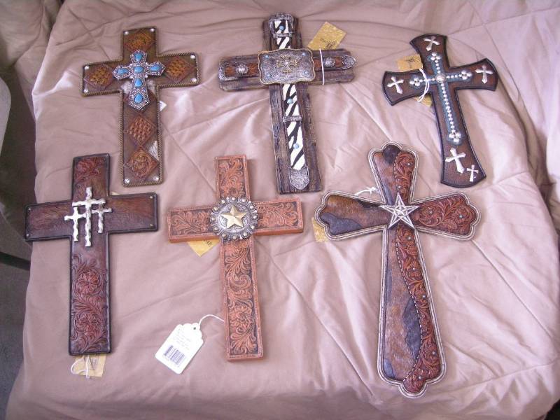 Western Themed Hanging Crosses