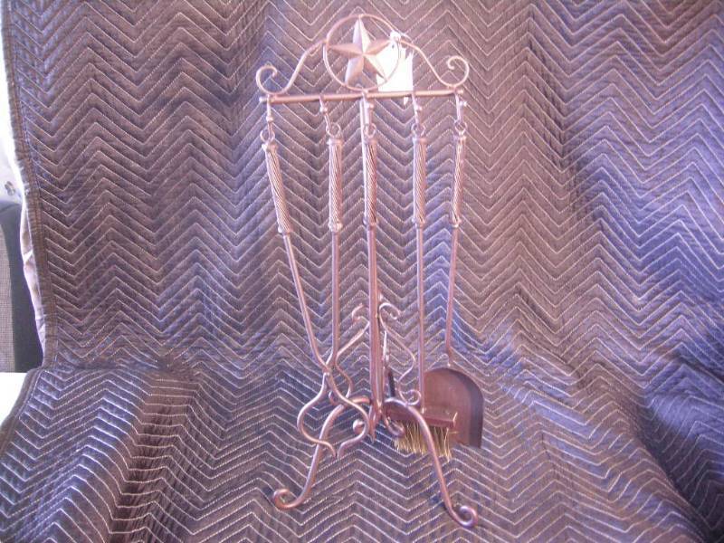 Western Star Fireplace Set