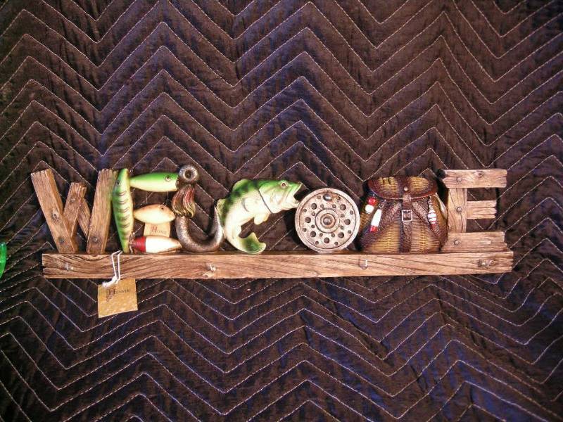 Fishing Themed Welcome Sign