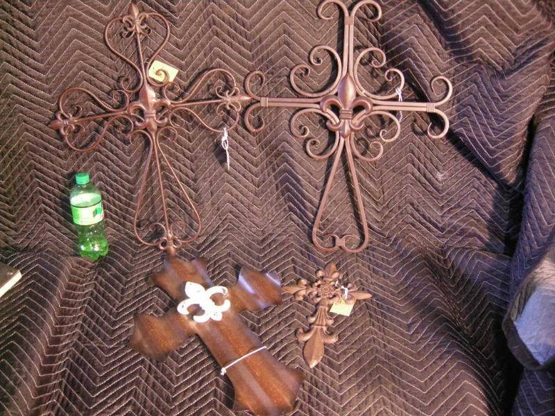 Fleur de Lis Crosses