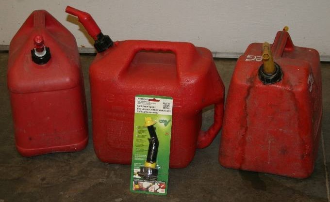 lot 9 image: Gas Cans