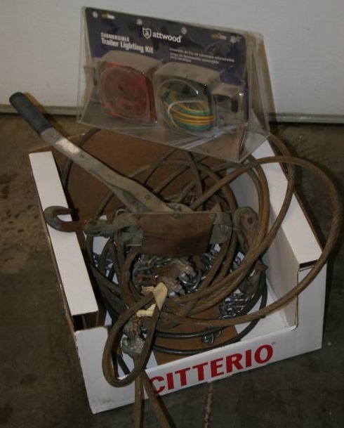 lot 25 image: Chains, Cables, and More